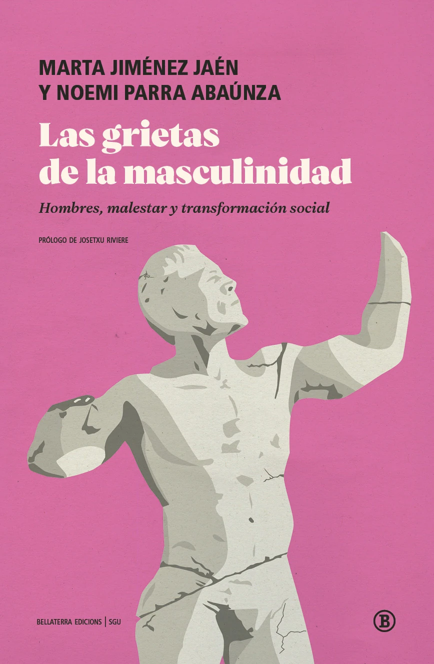 Book cover of "Las grietas de la masculinidad"