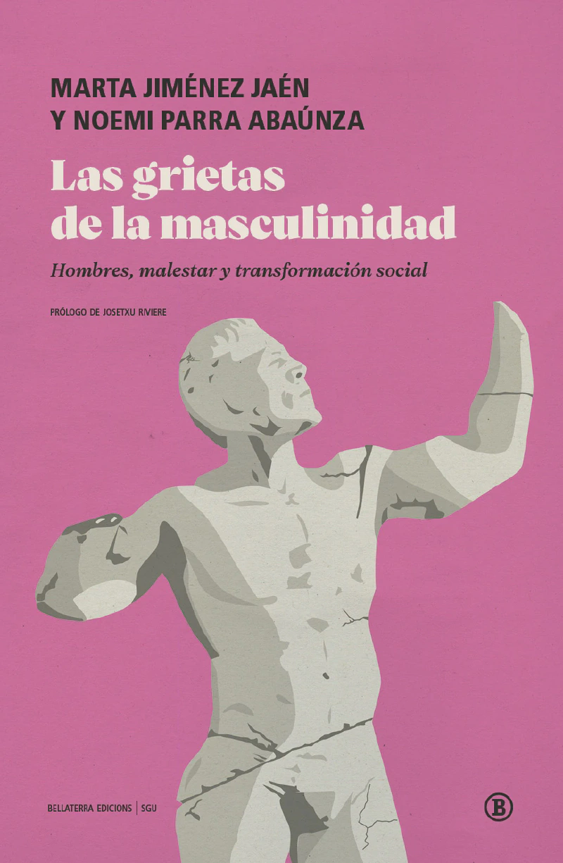Book cover of "Las grietas de la masculinidad"