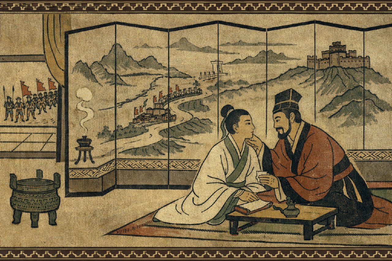 Как князь Сянь-гун послал красивого юношу к другому правителю, чтобы ослабить его двор и затем завоевать его страну