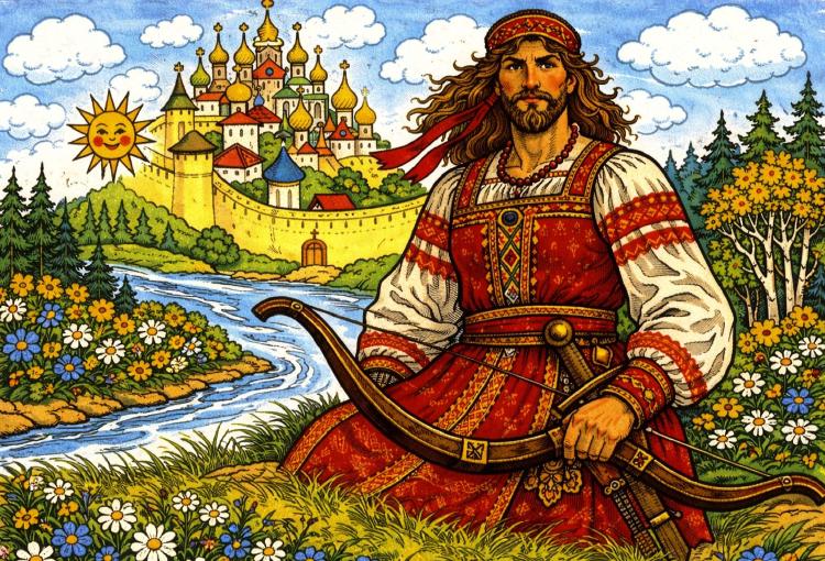 Травести-богатырь: русская былина о Михайло Потыке, где он переодевается в женское