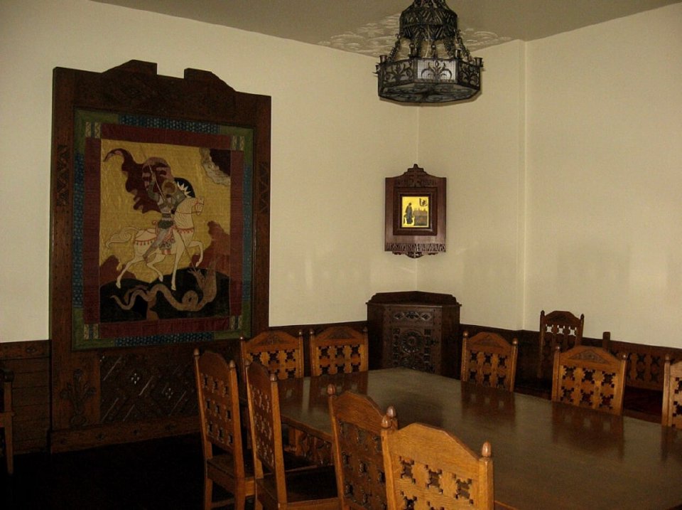 Комната русской национальности в Залах национальностей в Соборе знаний Питтсбургского университета