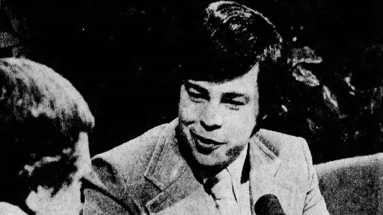Американский телеевангелист Джим Баккер в студии телепередачи The PTL Club в 1975 году. Фото: The Charlotte News / Wikimedia Commons (Public Domain)