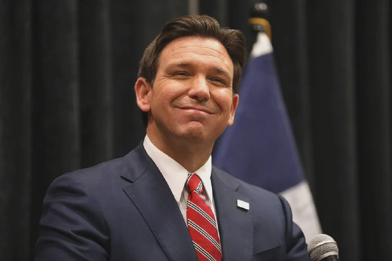 Florida Governor Ron DeSantis speaking at a press conference. Photo: Gage Skidmore / Wikimedia Commons (CC BY-SA 2.0)