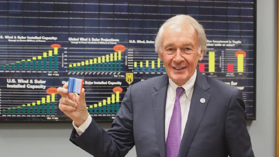 US Senator from Massachusetts Ed Markey. Photo: Office of Senator Ed Markey / Wikimedia Commons (Public domain)