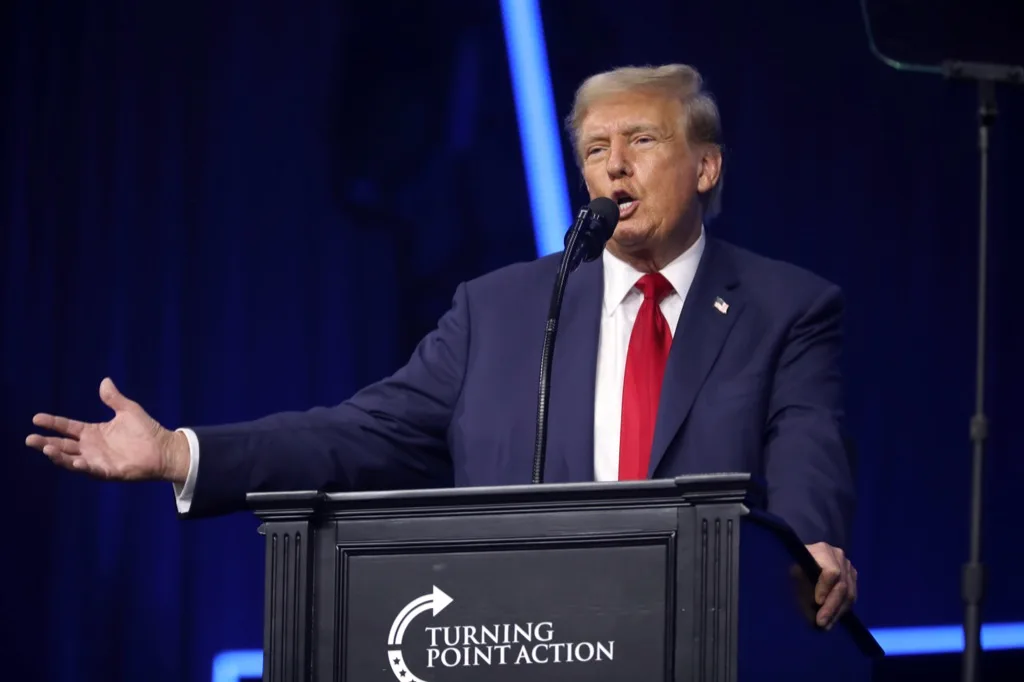 Donald Trump addressing voters at a campaign event. Photo: [Gage Skidmore / Wikimedia Commons](https://commons.wikimedia.org/wiki/File:Donald_Trump_(53807947262).jpg) (CC BY-SA 2.0)