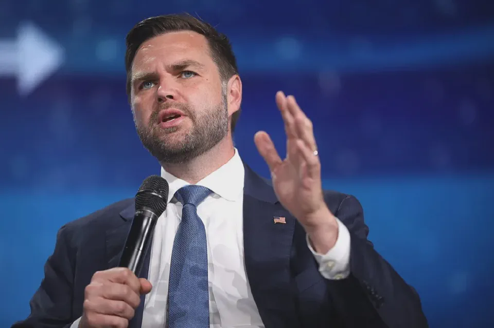 US Vice President JD Vance speaking at a campaign rally. Photo: Gage Skidmore / Wikimedia Commons (CC BY-SA 2.0)