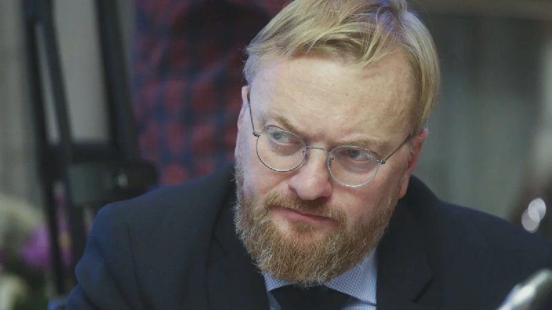 Russian State Duma Deputy Vitaly Milonov. Photo: Duma.gov.ru / Wikimedia Commons (CC BY 4.0)