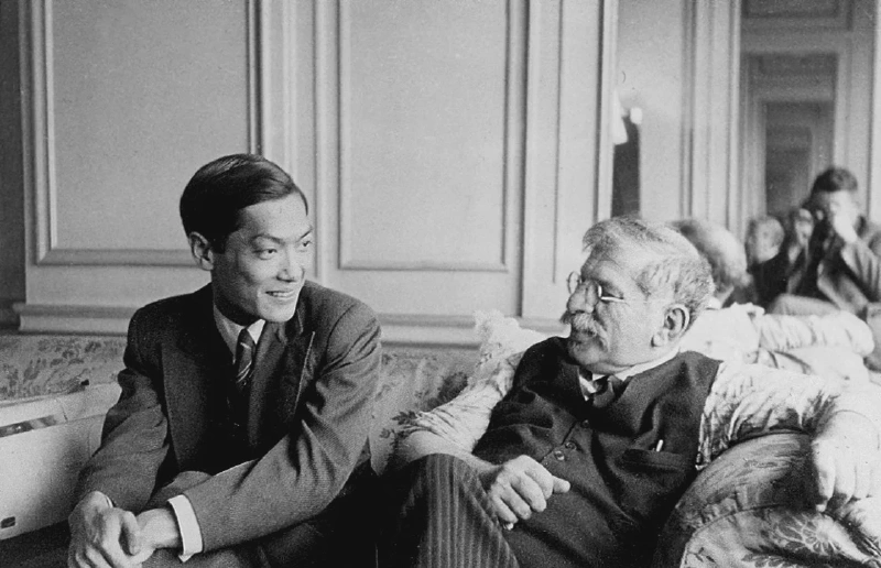 Magnus Hirschfeld e Li Shiu Tong al congresso della Lega mondiale per la riforma sessuale a Brno (1932). Foto: Wellcome Collection / JonnyNord (CC BY 4.0)