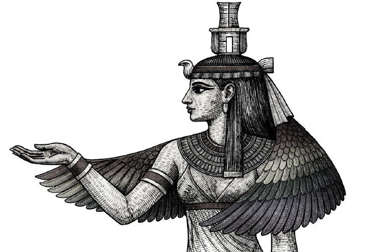 A deusa Néftis — lésbica?