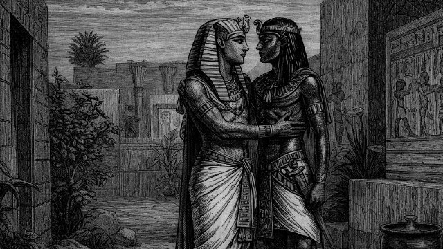 Ein homoerotisches Motiv in der altägyptischen Literatur: Pharao Pepi II. Neferkarê und General Sasenet