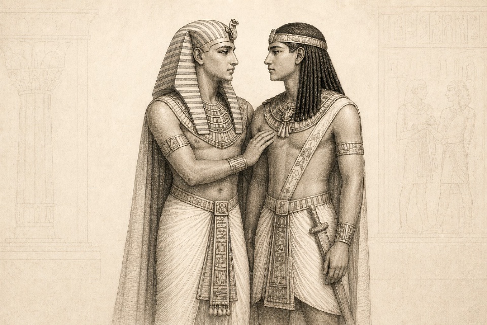 A Homoerotic Plot in Ancient Egyptian Literature: Pharaoh Pepi II Neferkare and General Sasenet