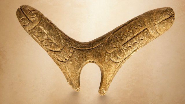 A Prehistoric Double Phallus From the Enfer Gorge