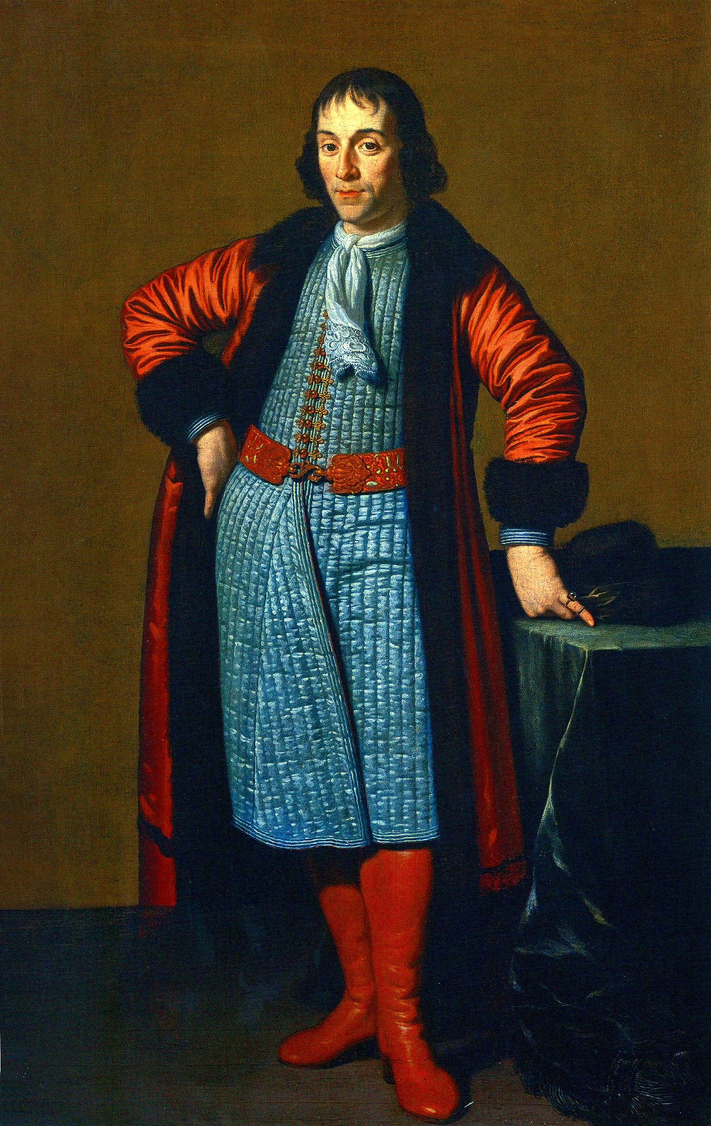 Michael van Musscher, “Retrato de Alexandre Danílovich Menchikov”