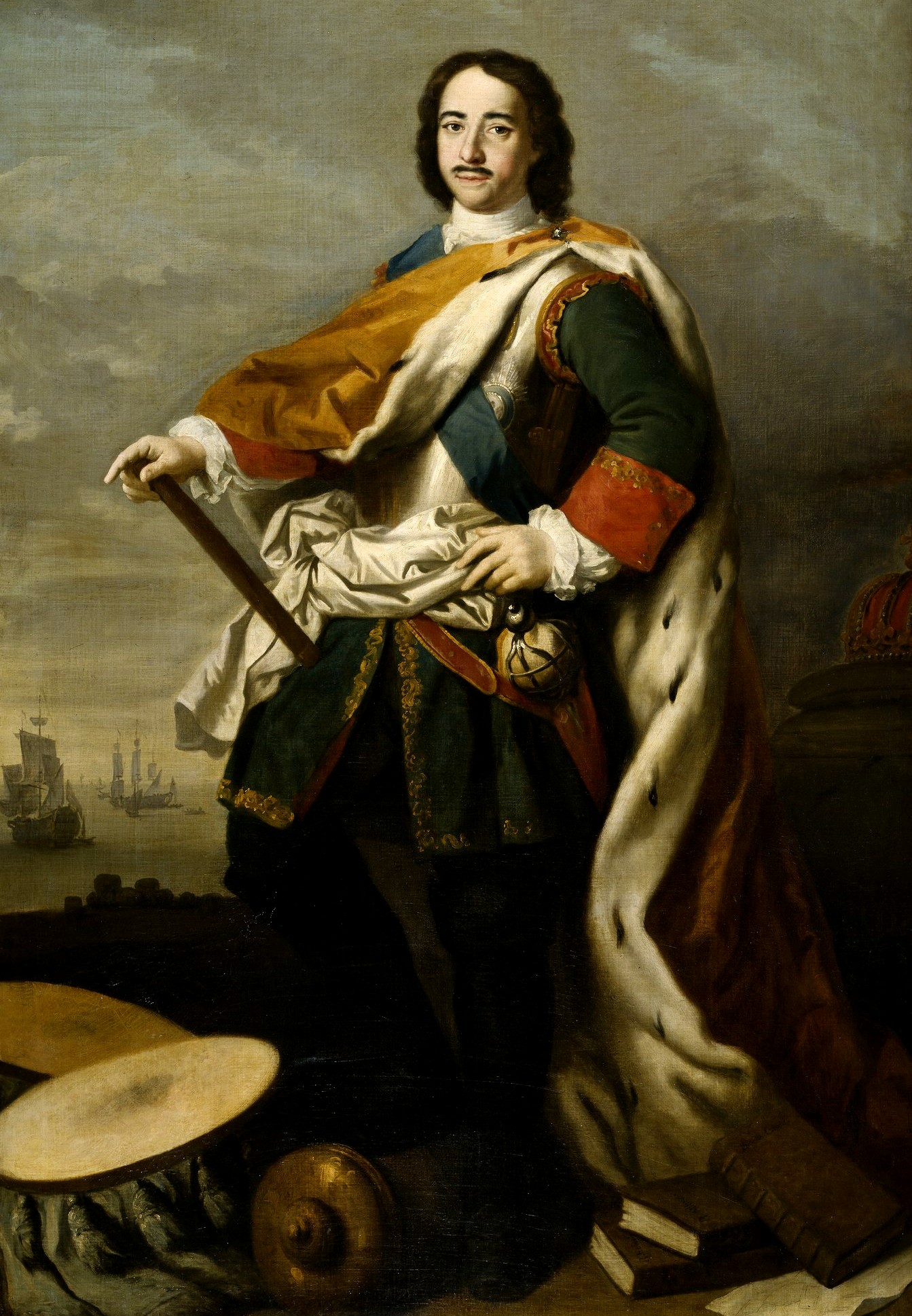 Jacopo Amigoni, “Pedro I, imperador da Rússia”