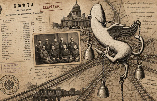 Дело 1916 года о коррупции тайного общества геев-чиновников, которые носили значок в виде золотого члена с крылышками