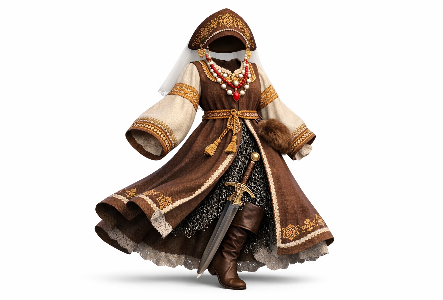 Kılık Değiştiren Bogatyr: Mikhailo Potık'ın Kadın Kılığına Girdiği Bir Rus Bilinası