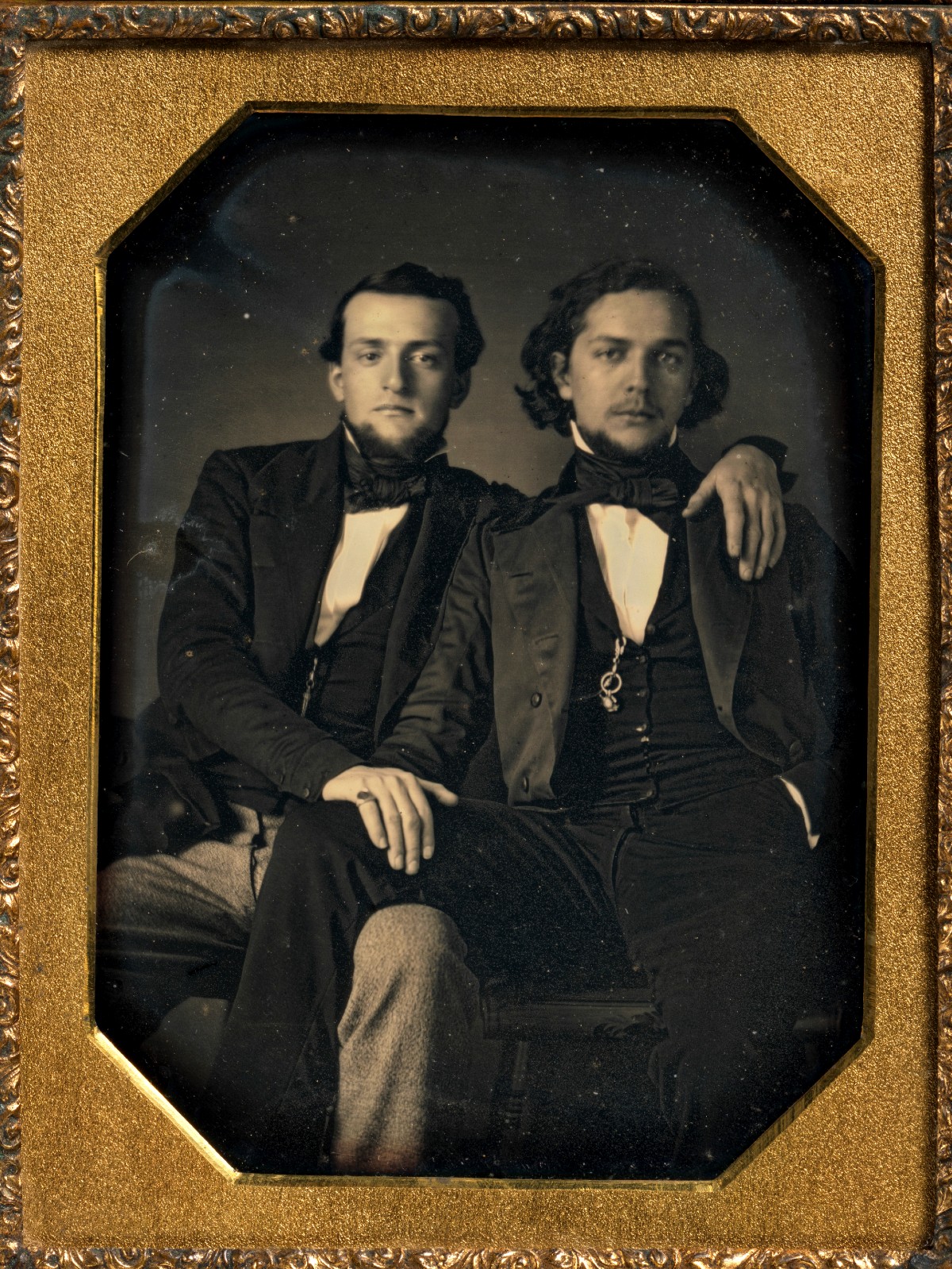 Dois jovens, autor desconhecido, c. 1850