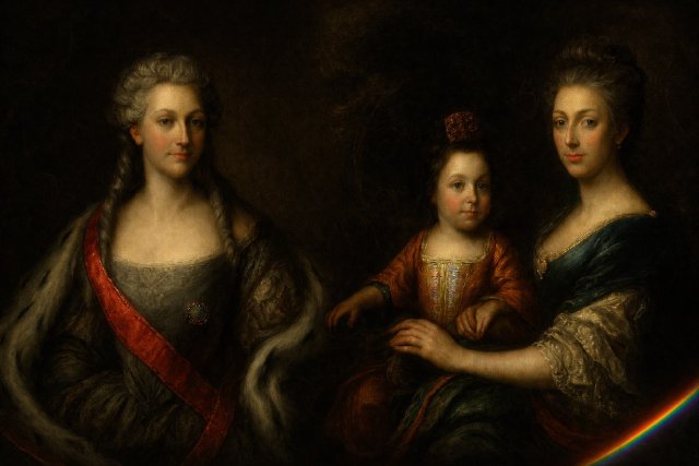 A imperatriz Ana Leopoldovna e a dama de honra Juliana: possivelmente a primeira relação lésbica documentada na história da Rússia