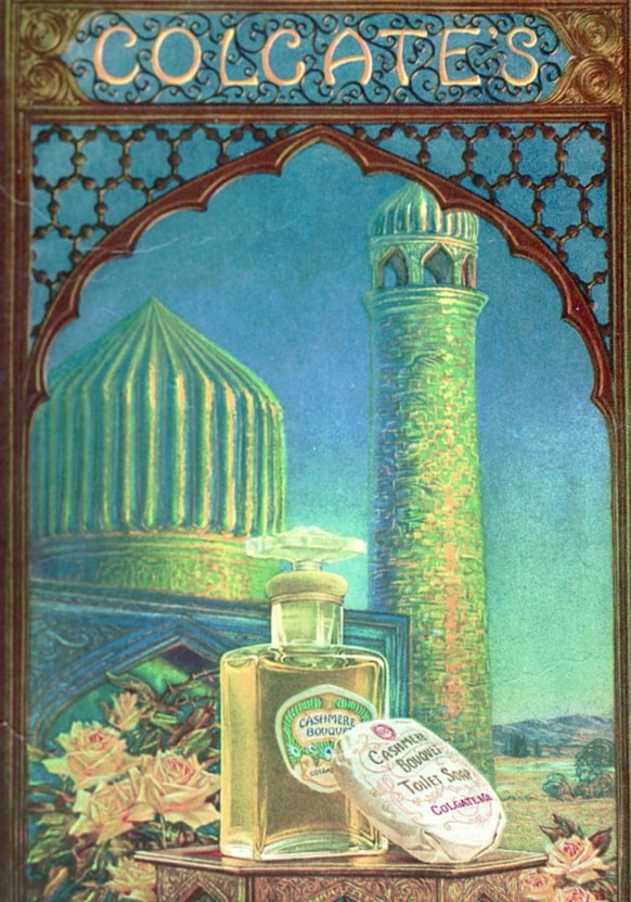 Andréi Avinoff. Ilustración para un anuncio de Colgate