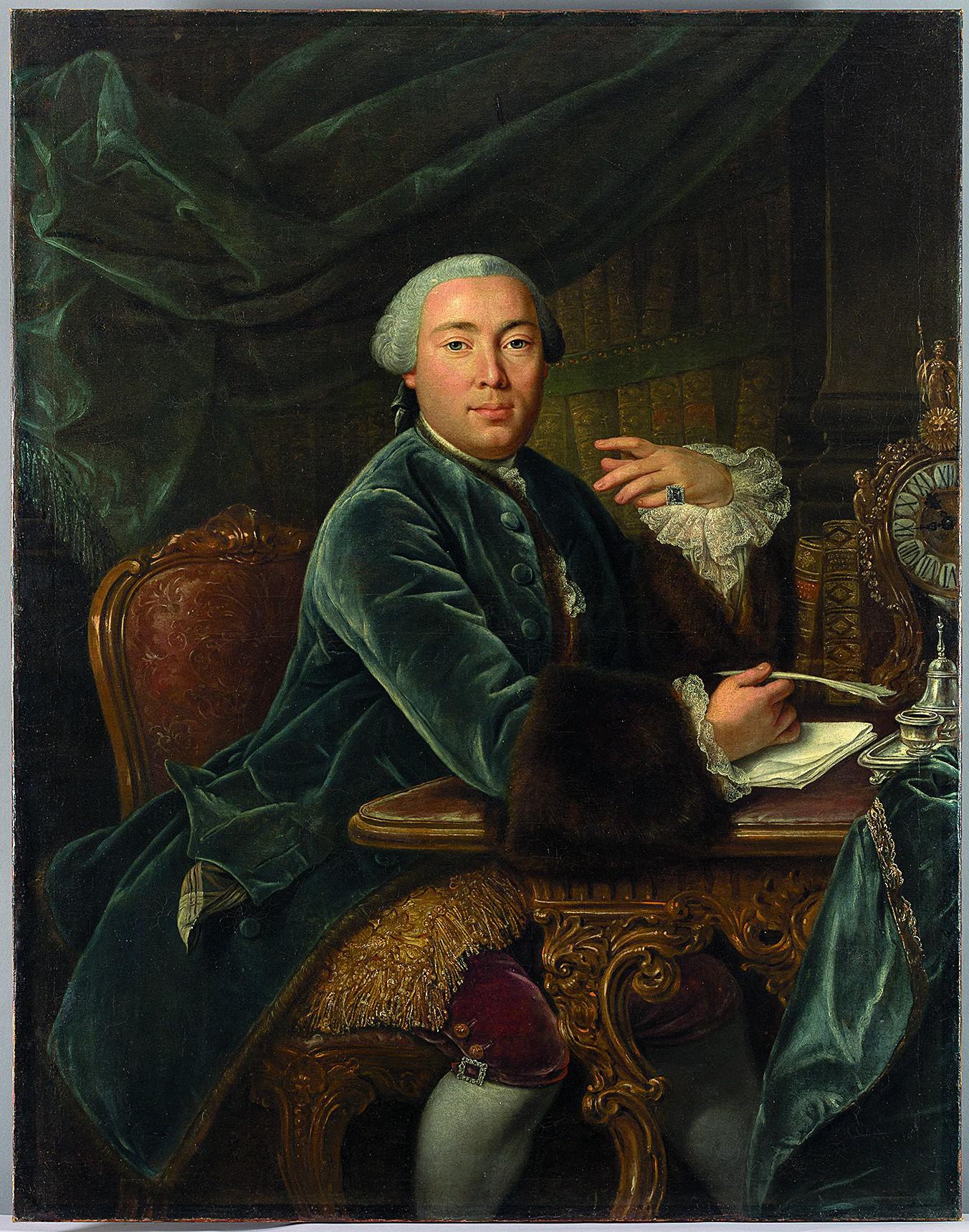 David Lüders, “Grigori Teplov’un Portresi”